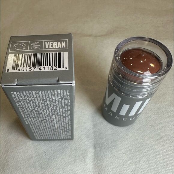 MILK MAKEUP Lip + Cheek Cream Blush Stick Color: Enigma - rose beige - Picture 4 of 4